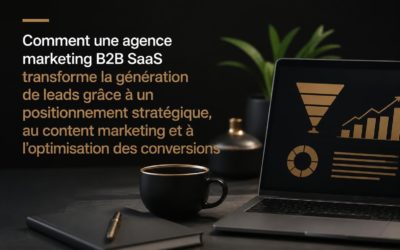 B2B SaaS Marketing Agency : Stratégies Concrètes 2026